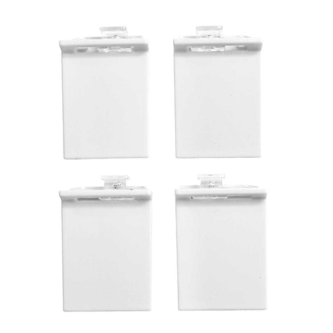 Uchwyt przyklejany do rolety plisowanej