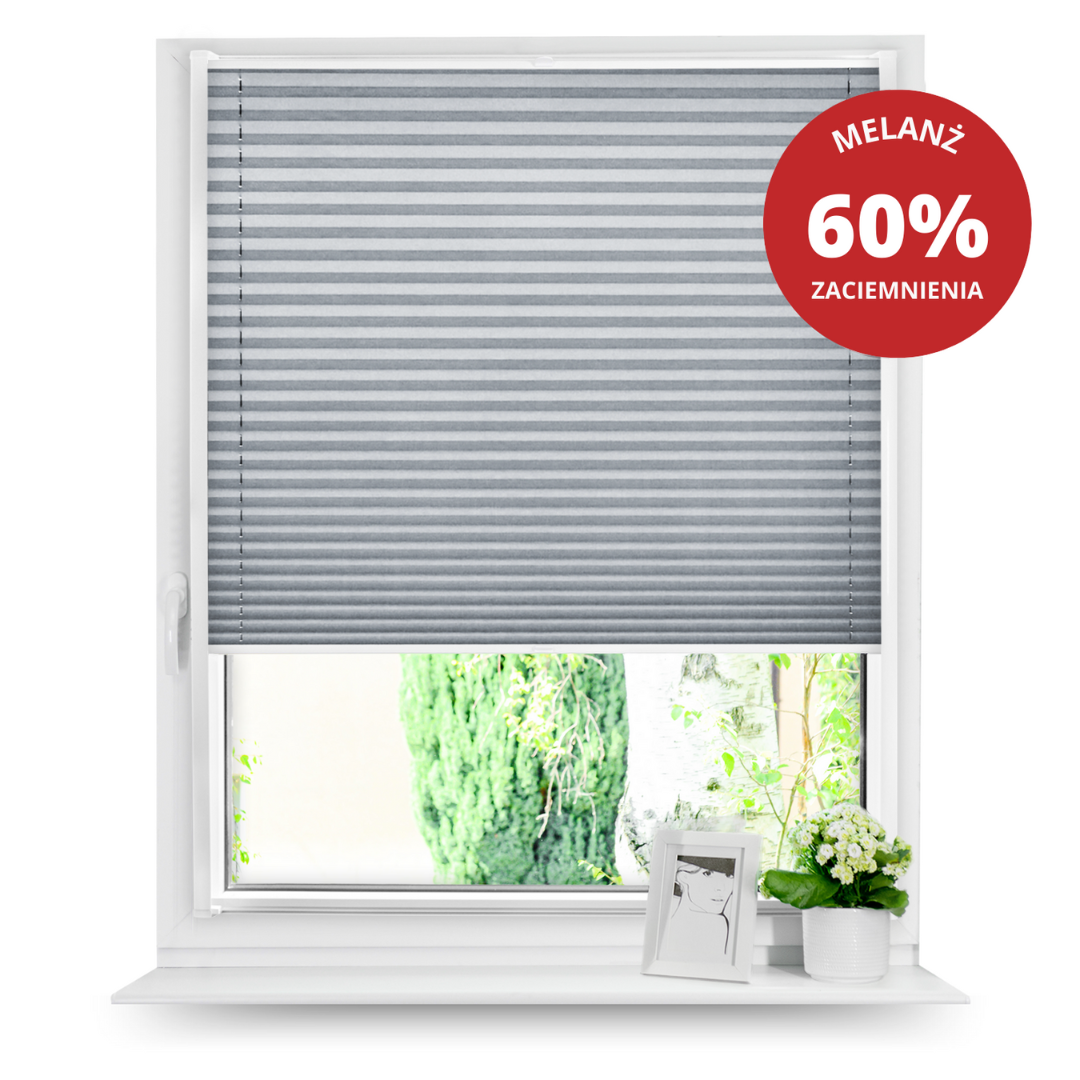 Rolety plisowane MELANŻ