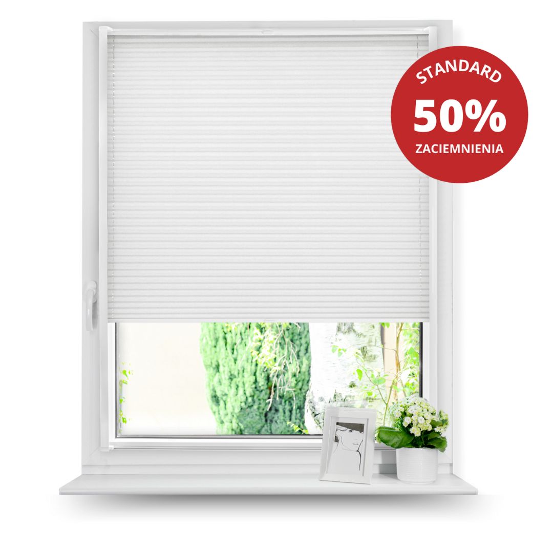Rolety plisowane STANDARD