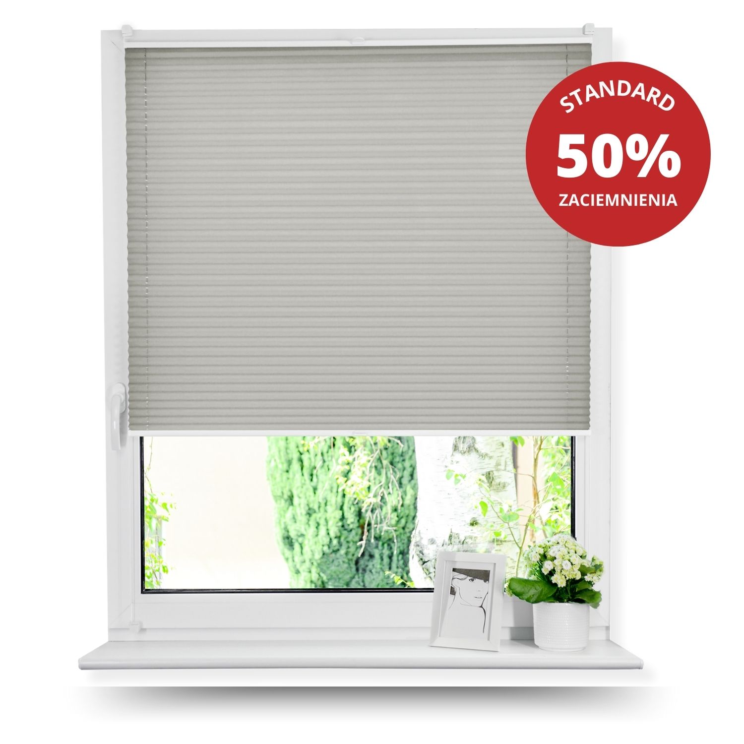 Rolety plisowane STANDARD
